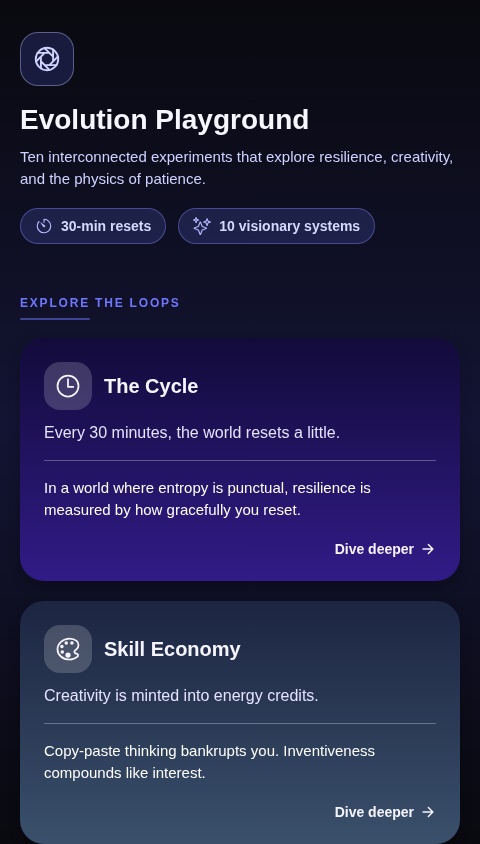 Creativity Currency