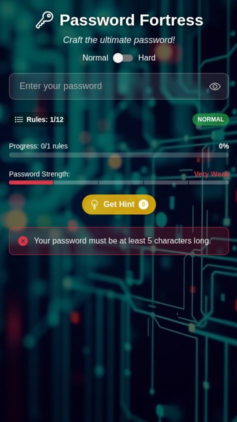 Password game