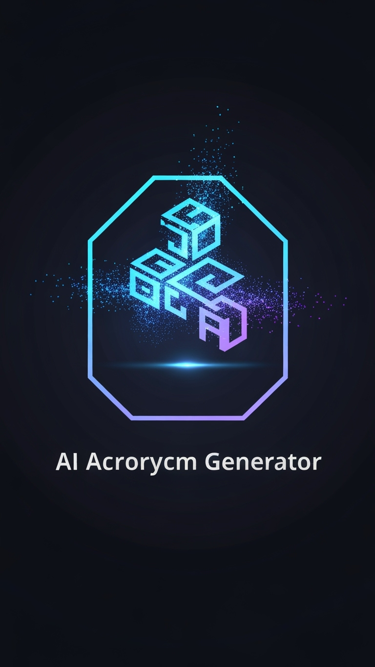 Al Acronym Generator