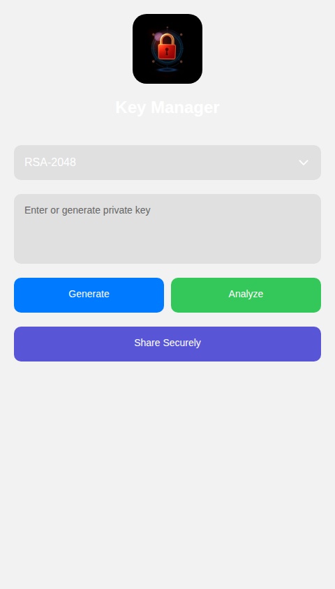 Dark Crypto Key Tool
