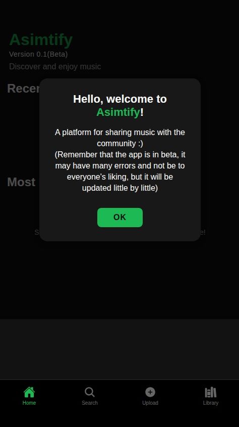 aSimtify (upload music)-[beta]