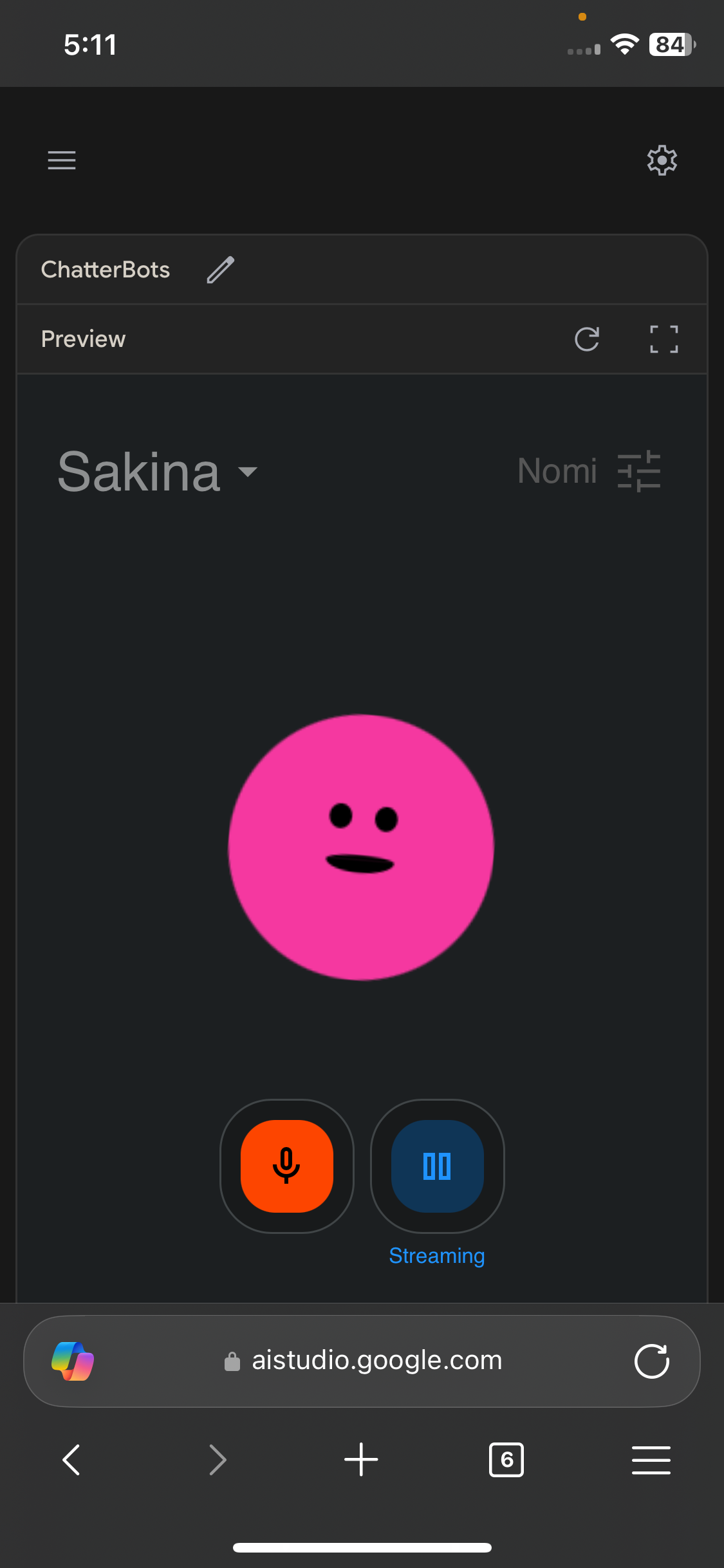 Talking