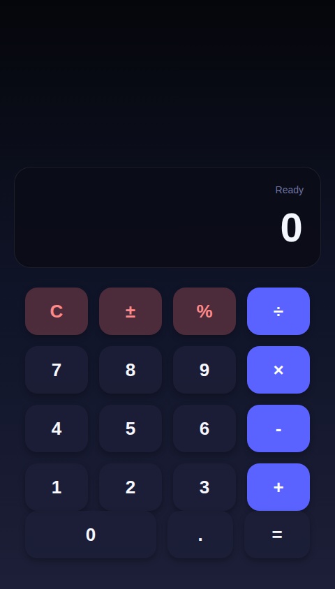 Glitchy Calculator