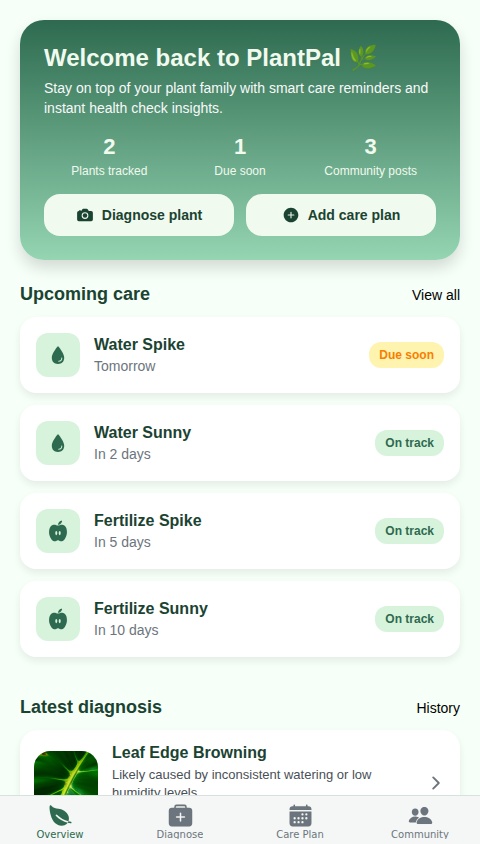 PlantPal Tracker