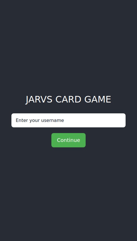 Jarv Card Game