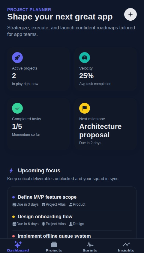 Dev Roadmap