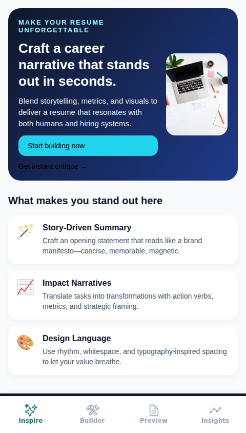 Standout Resume Studio