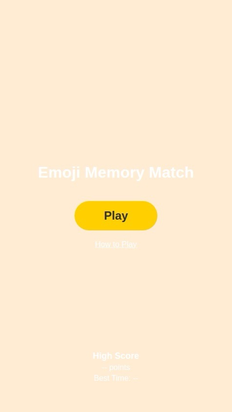 Emoji Memory Match