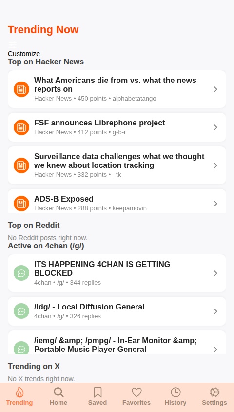 PulshMesh - Reddit4Chan Finder