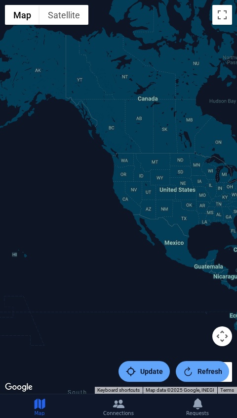 Live Friends Map