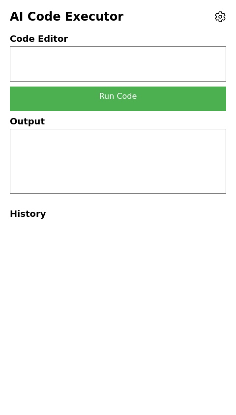 "Create an Android application using Flutter with the following features:

1. Sandbox Environment: The app should include a secure sandbox where the user or the AI can execute, test, and debug Python code.


2. AI Integration: Allow integration with local AI models in GGUF format. The AI should be capable of modifying and improving its code autonomously. It should be able to install required libraries and packages, execute the code, and debug itself.


3. User Interface: Create a simple, user-friendly interface with input fields where users can enter Python code or commands. There should be a button to run the code and display results/output within the app.


4. Autonomous Code Modification: The AI should autonomously improve its own code, such as adding functionalities (e.g., image processing, video streaming, long-term memory, etc.) by installing necessary packages and dependencies, and running the modifications within the sandbox.


5. Speech and Vision Support: The AI should have functionalities like speech-to-text, text-to-speech, and camera integration to enable live video processing and real-time responses.


6. GGUF Model Integration: Provide an interface where users can upload GGUF models for AI usage. The AI should be able to manage these models for various tasks like natural language processing, code execution, etc.


7. Long-term Memory: Implement a memory system where the AI can remember previous conversations or commands, allowing it to better understand user interactions and improve over time.



Build this app in a way that is resource-efficient and optimized for running on mobile devices like Android. The app should be capable of handling multiple AI models, code execution, and should provide real-time feedback to the user. Once built, the app should be downloadable as an .apk file and also offer functionality to export created code