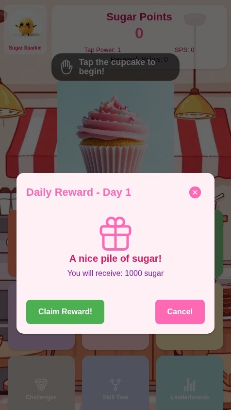 Cupcake clicker - NEW visual effects ￼music 
