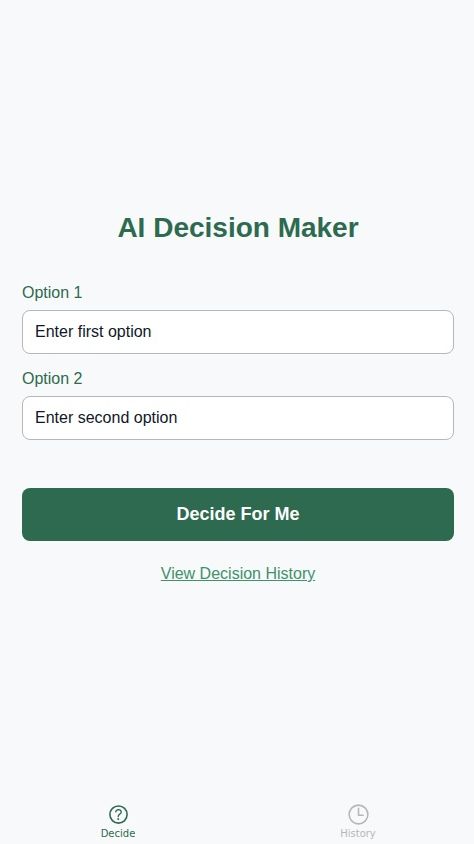 Choice Oracle