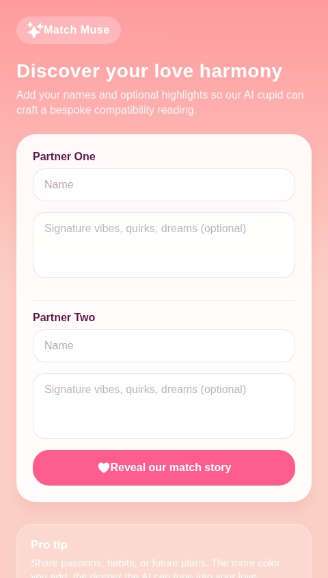 Couple Compatibility Lab