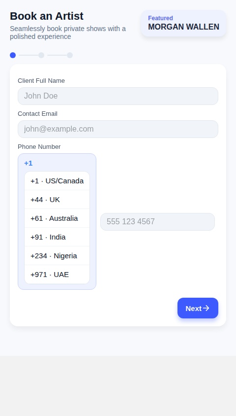 Spotlight Booking Hub
