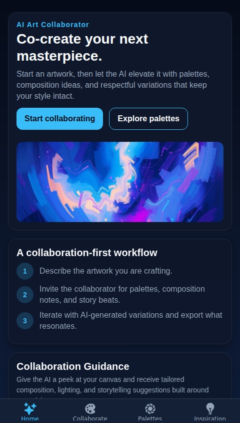 AI Art Collaborator