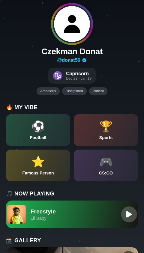 Elite Sports Profile