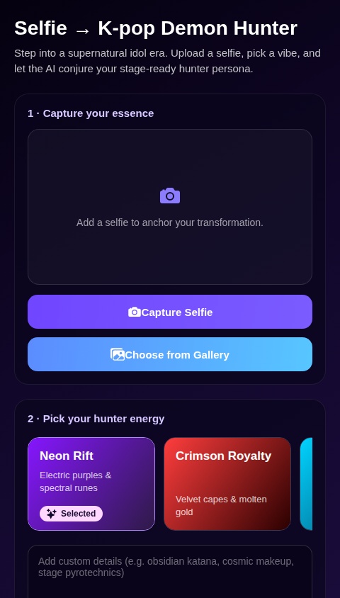 K-Pop Demon Makeover