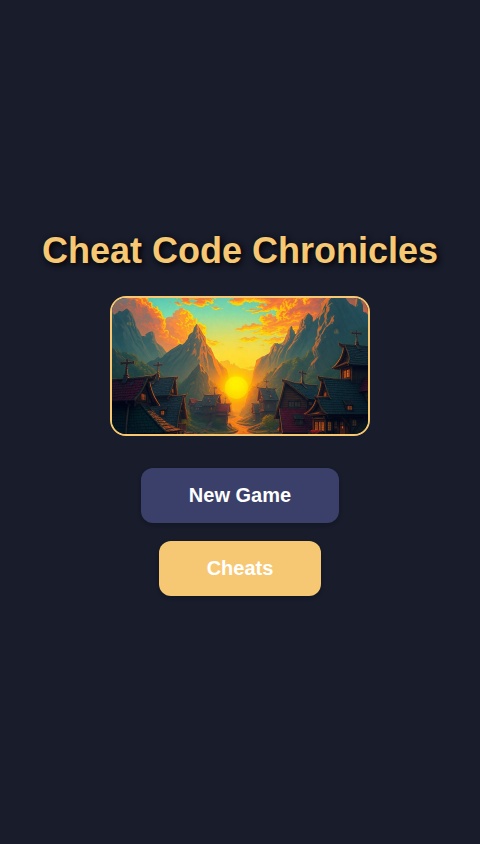 THE CHEAT CODE CHRONICLES