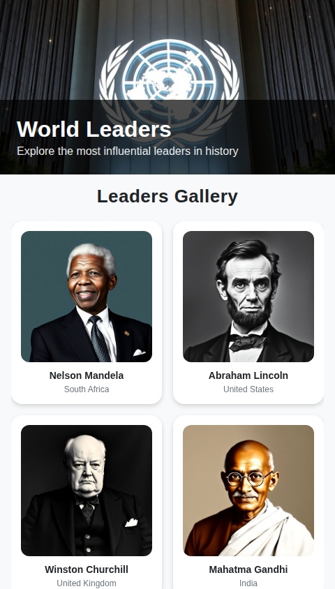 World GREAT Leader 