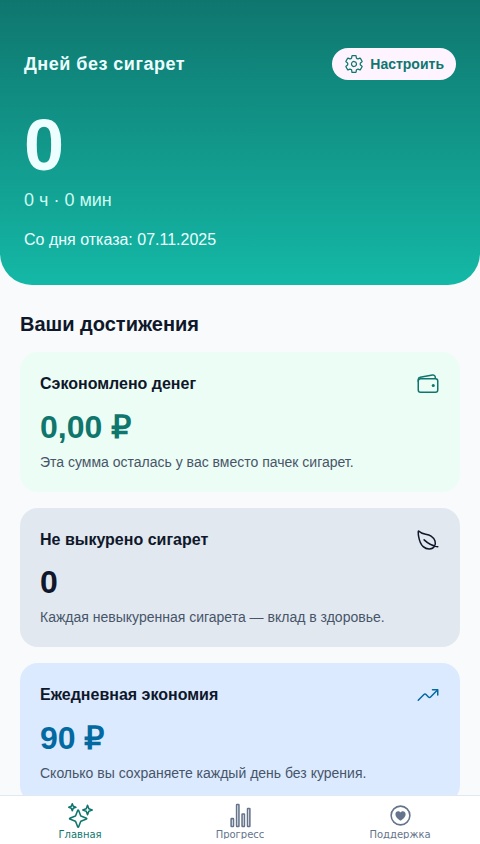 Дни без курения