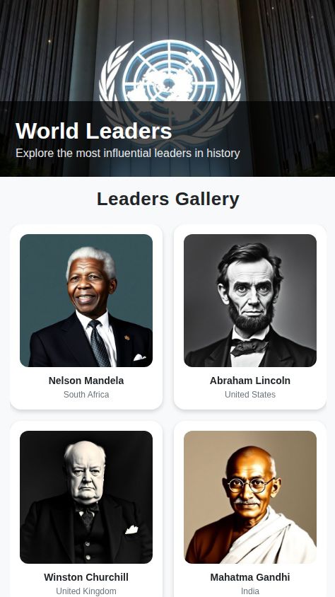 World GREAT Leader 