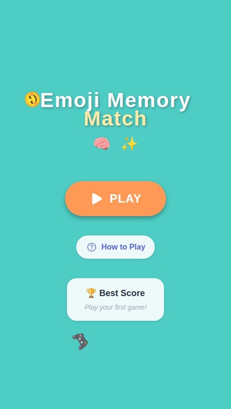 Emoji Memory Match