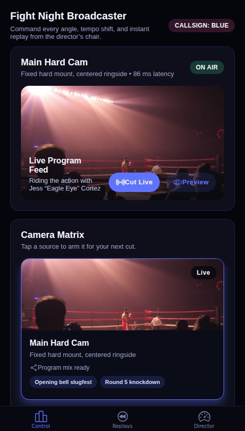 Fight Night Broadcaster