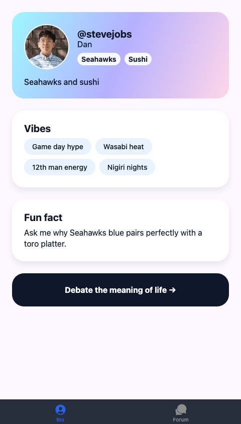 Seahawk Sushi Social