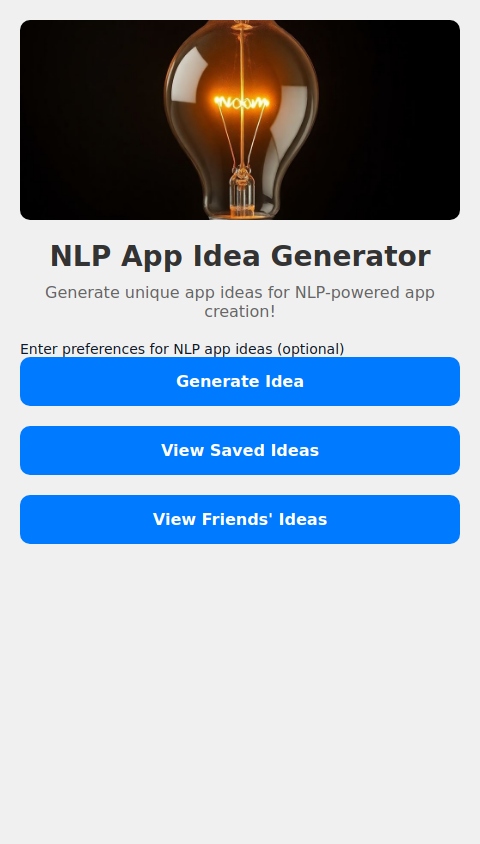 App idea generator 