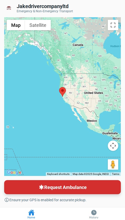 Live Ambulance Tracker