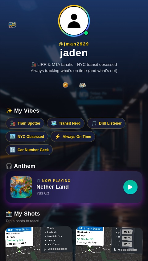 Vibrant Profile Wall