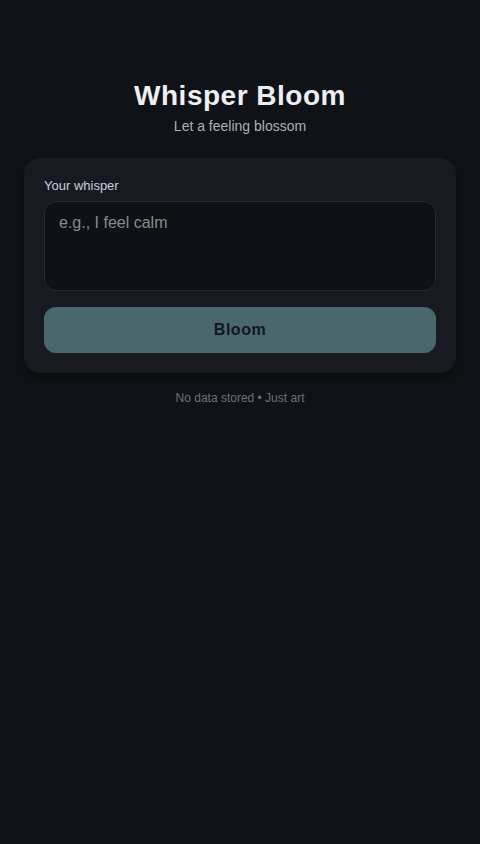 Whisper Bloom