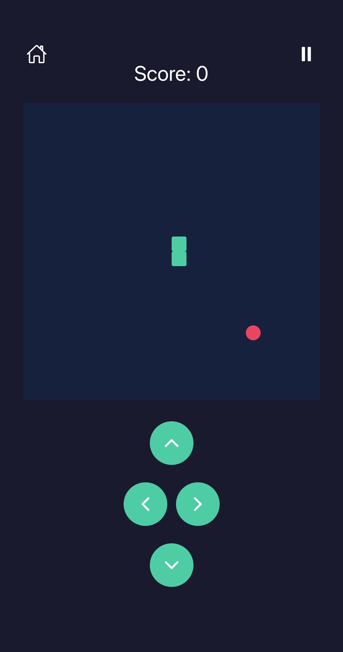 A snake game