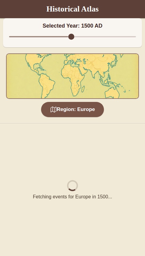 World Events by the Century - First Draft