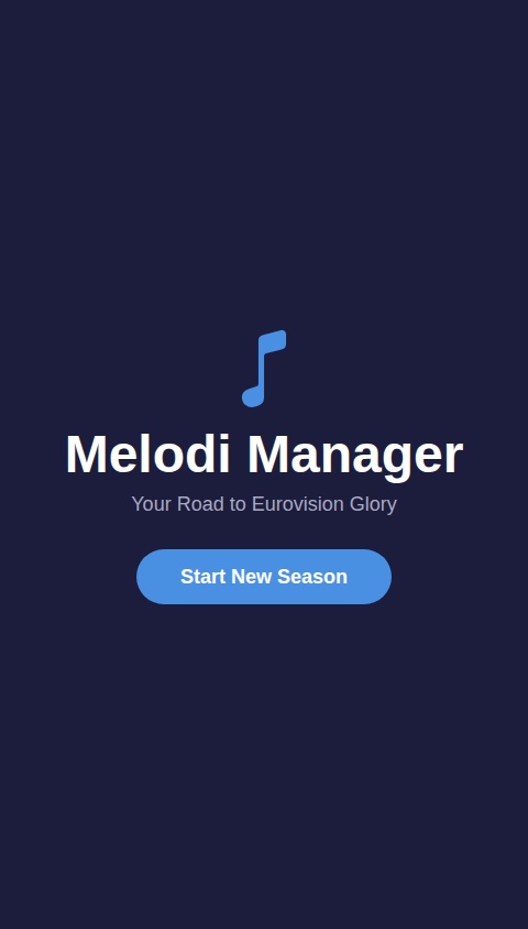 Melodi Manager: Sweden ESC Management Sim