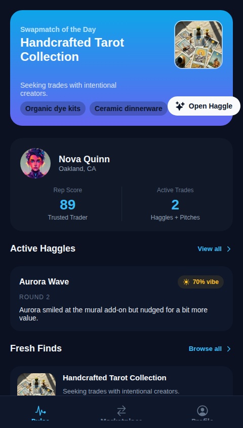 Swapmeet Barter Arena