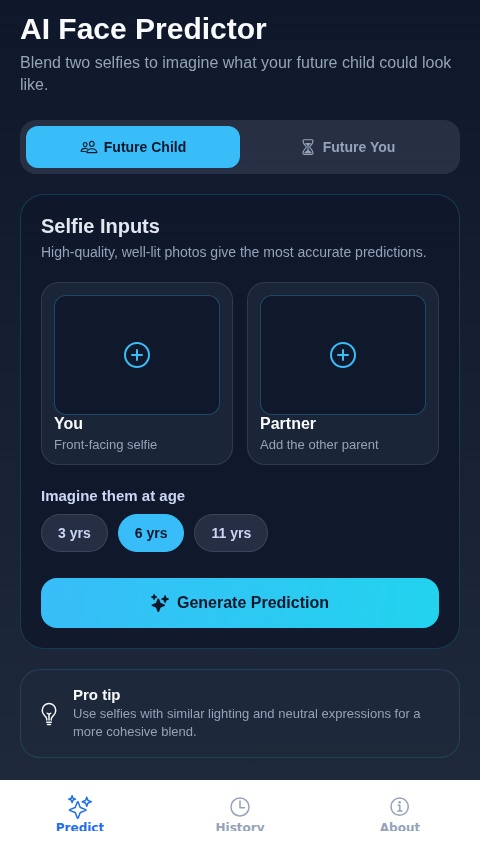 AI Face Predictor