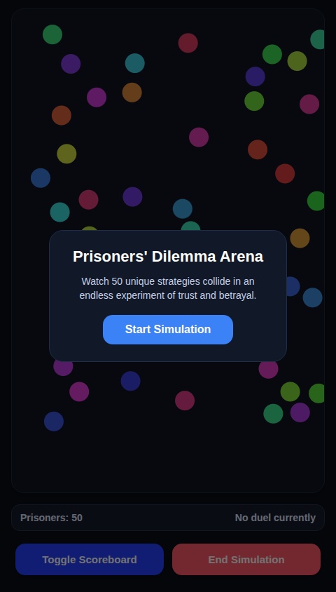 Prisoner’s Dilemma with Random Motion