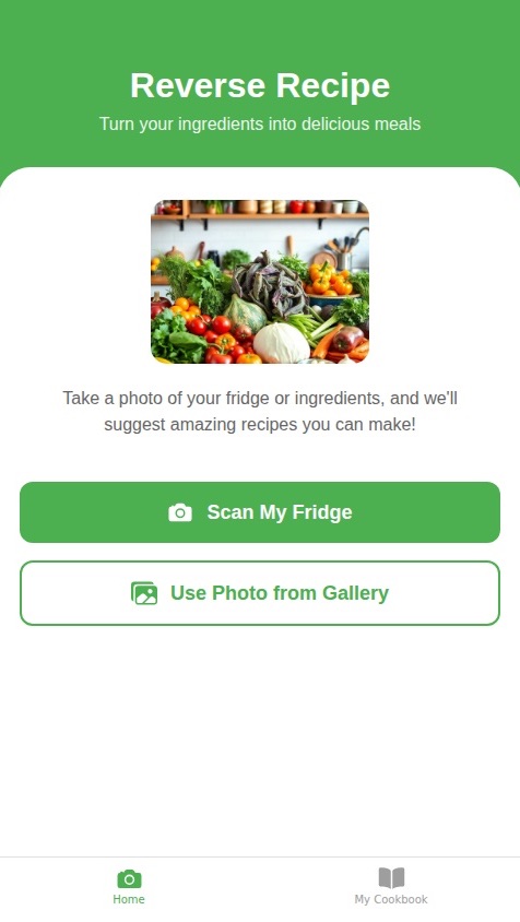 Reverse Recipe