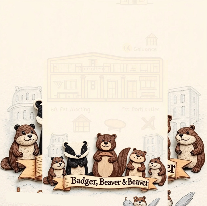 Badger, Beaver & Beaver: Architectural History Exp