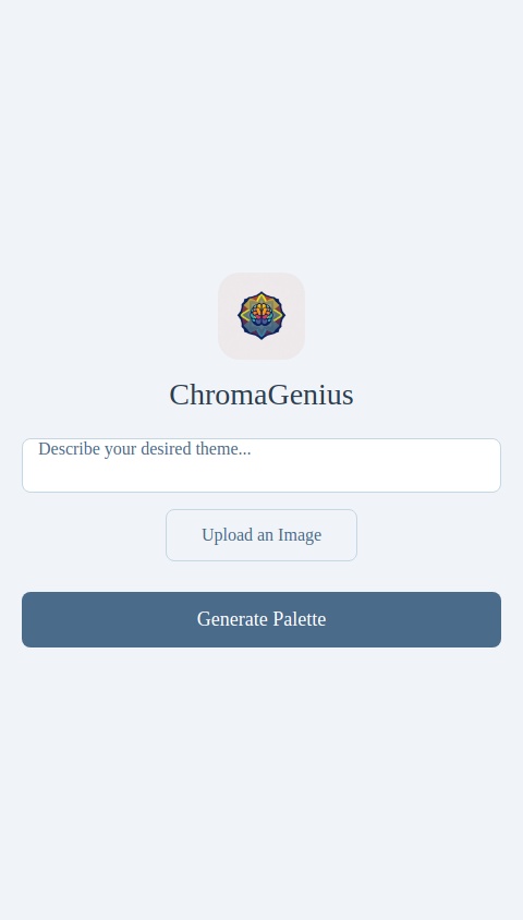 ChromaGenius (hex colour palette generator)