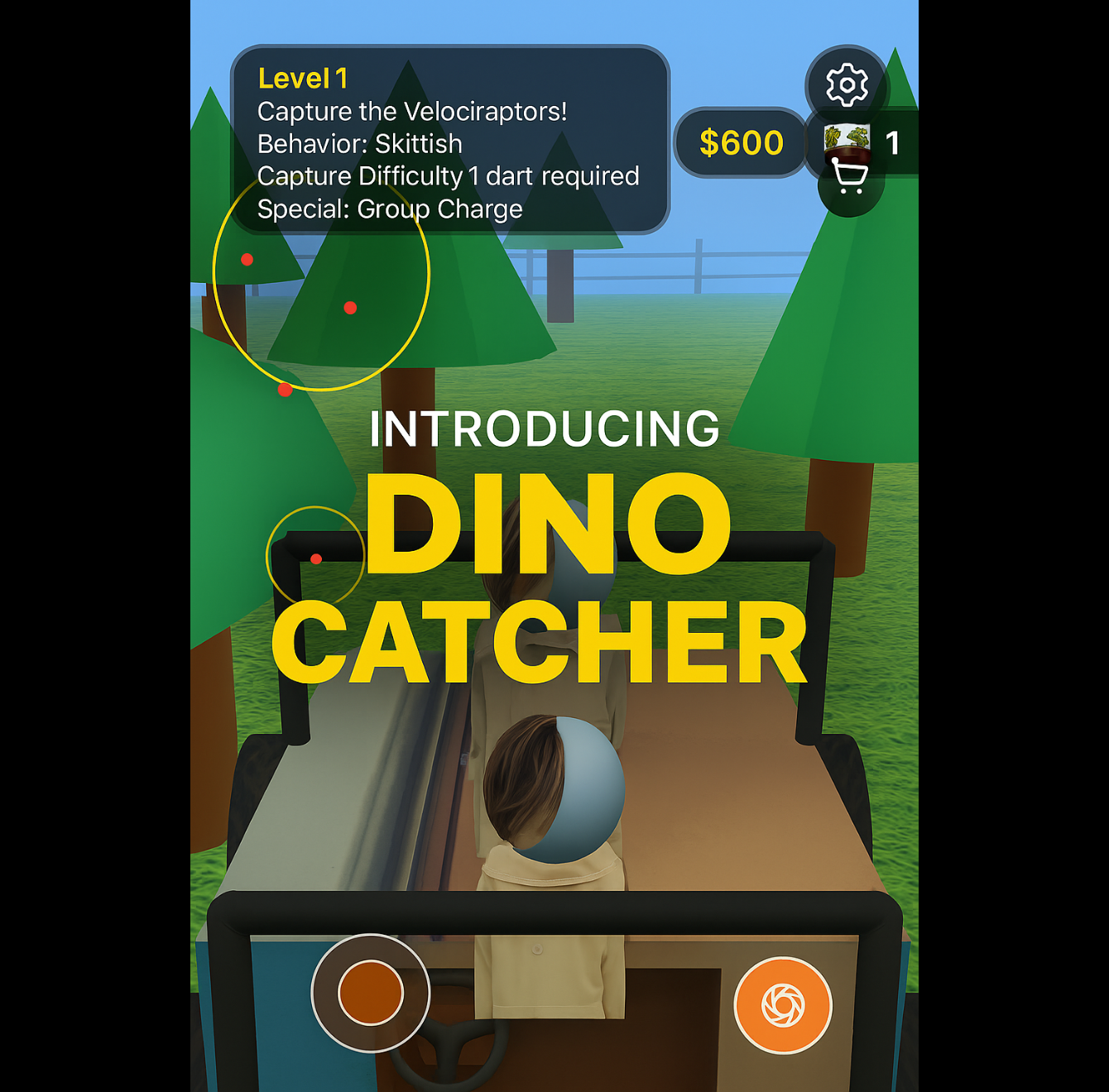 Dino catcher