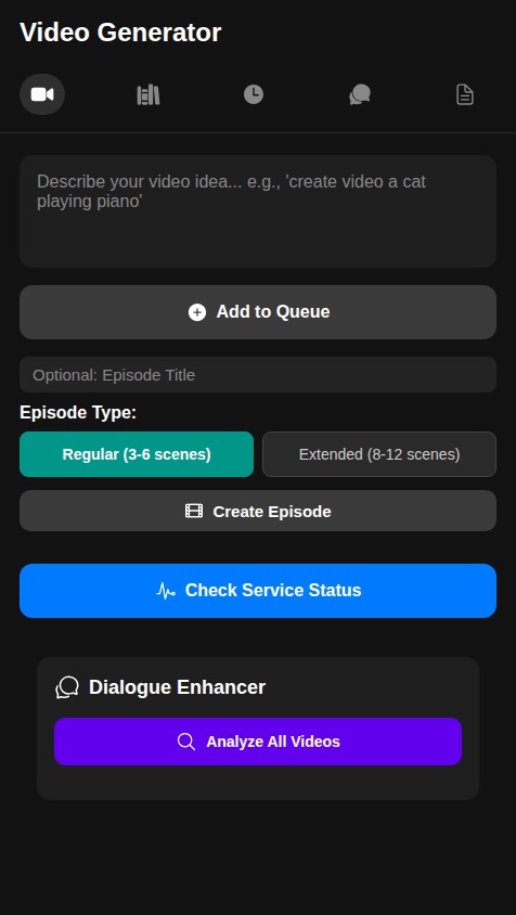 Episode Veo 3 - with Queue generator 