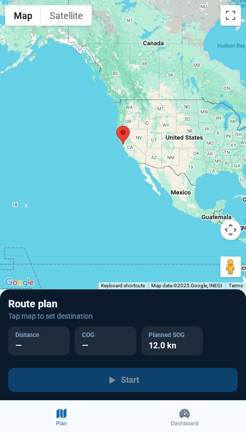 Nautical Metrics Dashboard