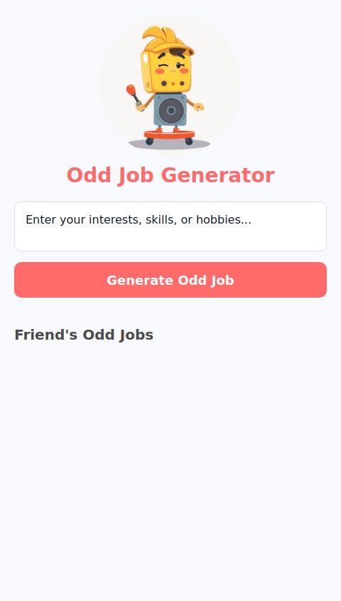 Odd Job Generator