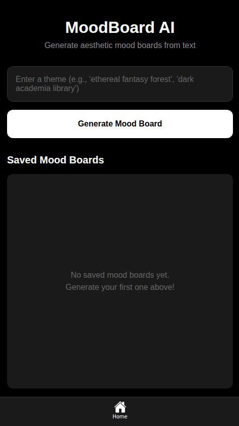 Advance MoodBoard AI