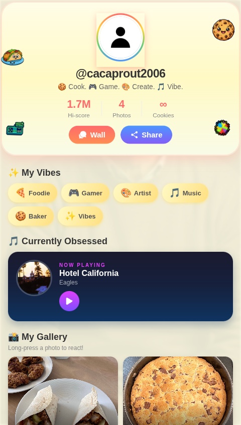 Vibrant Social Wall