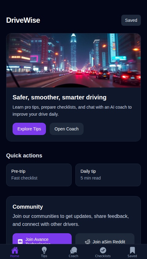 DriveSmart Tips