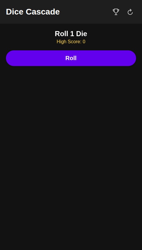 Dice Cascade (Let’s go gambling!)